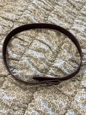 Classic Brown Leather Belt